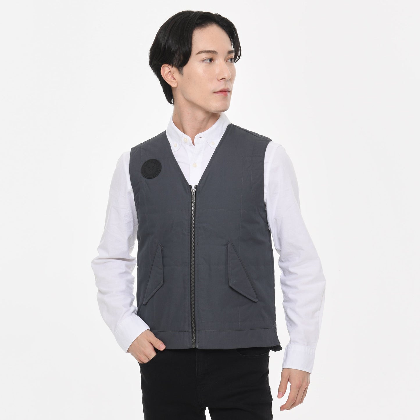 雷神服® すぐ着られるセット BO32160 RD9570 バッテリー別売り 雷神ウォームベスト 日本メーカー 【発熱ユニットセット】