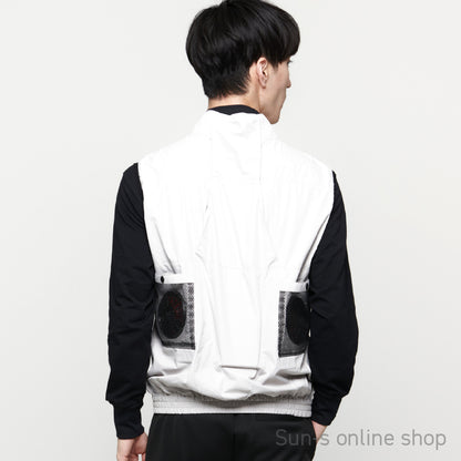 サンエス 空調風神服 風神ベスト対応 【チタン加工ベスト】 KF102