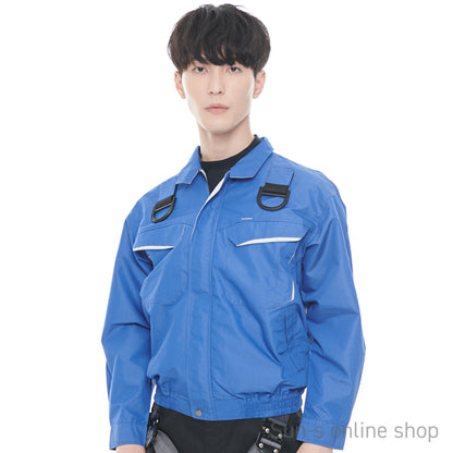 サンエス 空調風神服 実用新案取得 フルハーネス仕様 【フルハーネス用長袖ブルゾン】 KF90470G