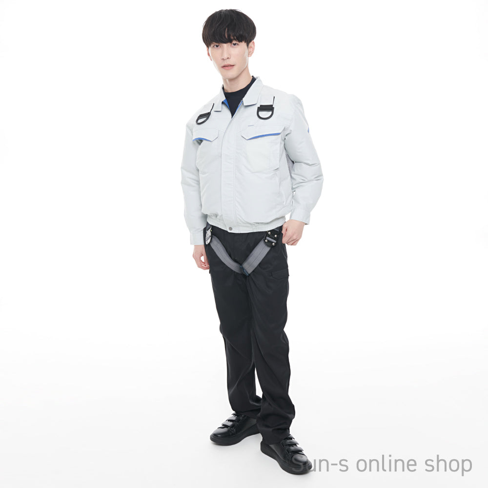 サンエス 空調風神服 実用新案取得 フルハーネス仕様 【フルハーネス用長袖ブルゾン】 KF90470G