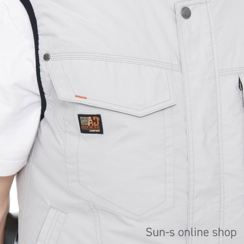サンエス 空調風神服 コットン素材使用 タフな人気シリーズ 【ベスト】 KF91490