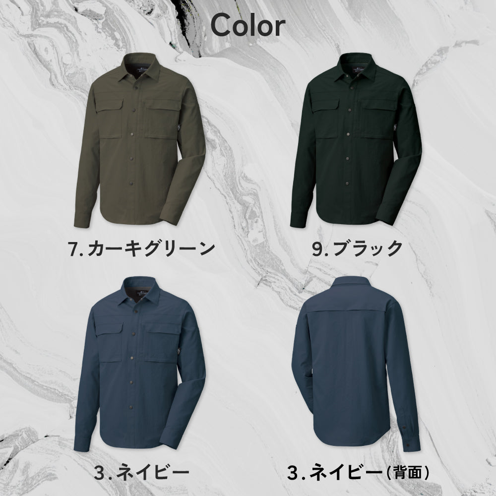 【長袖シャツ】 REACTOR 仕事中もプライベートもこの一着で RE22519