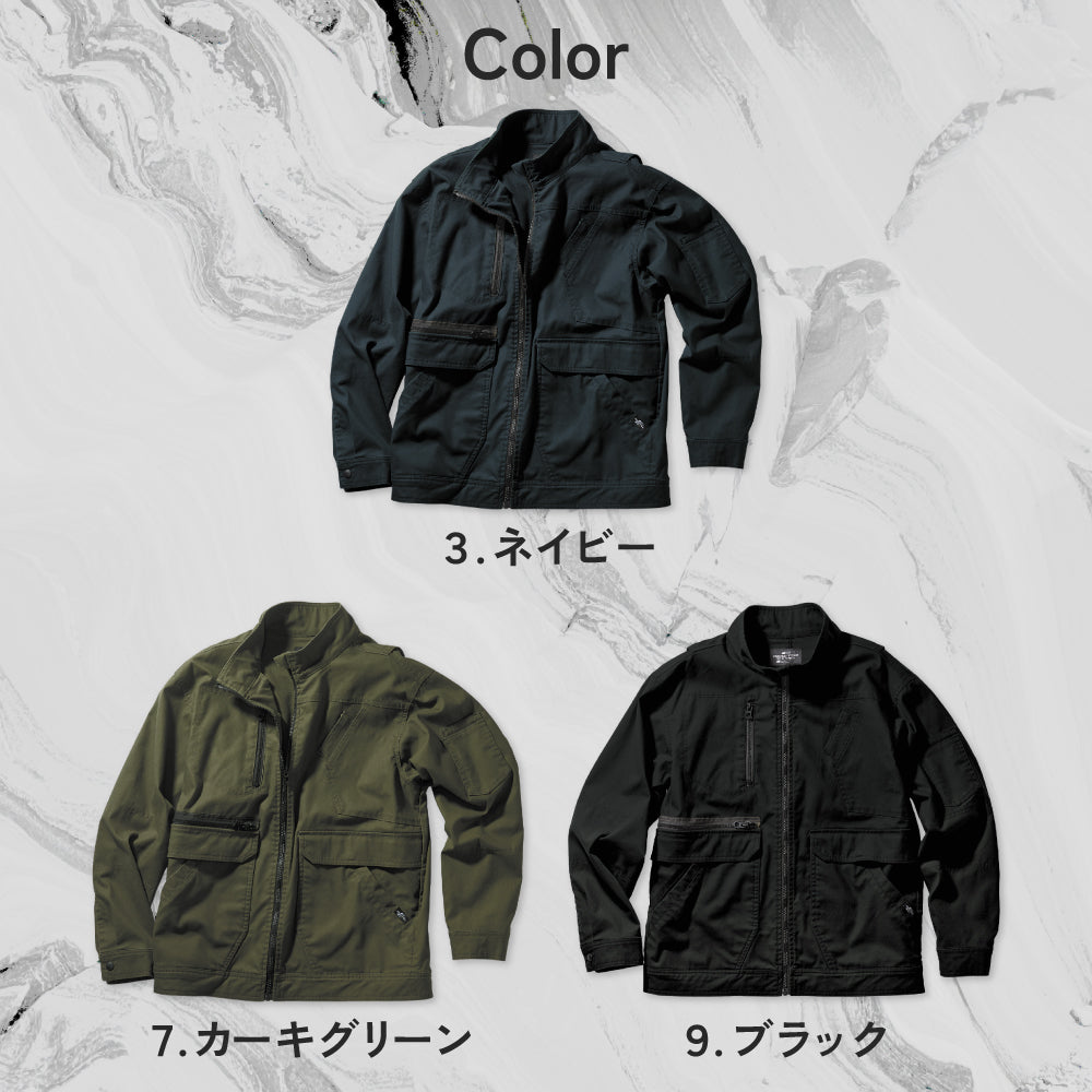 【長袖ブルゾン】 REACTOR 遊び心のあるワーキングウェア RE22521