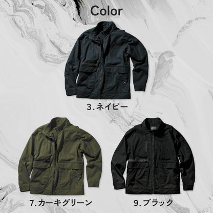 【長袖ブルゾン】 REACTOR 遊び心のあるワーキングウェア RE22521